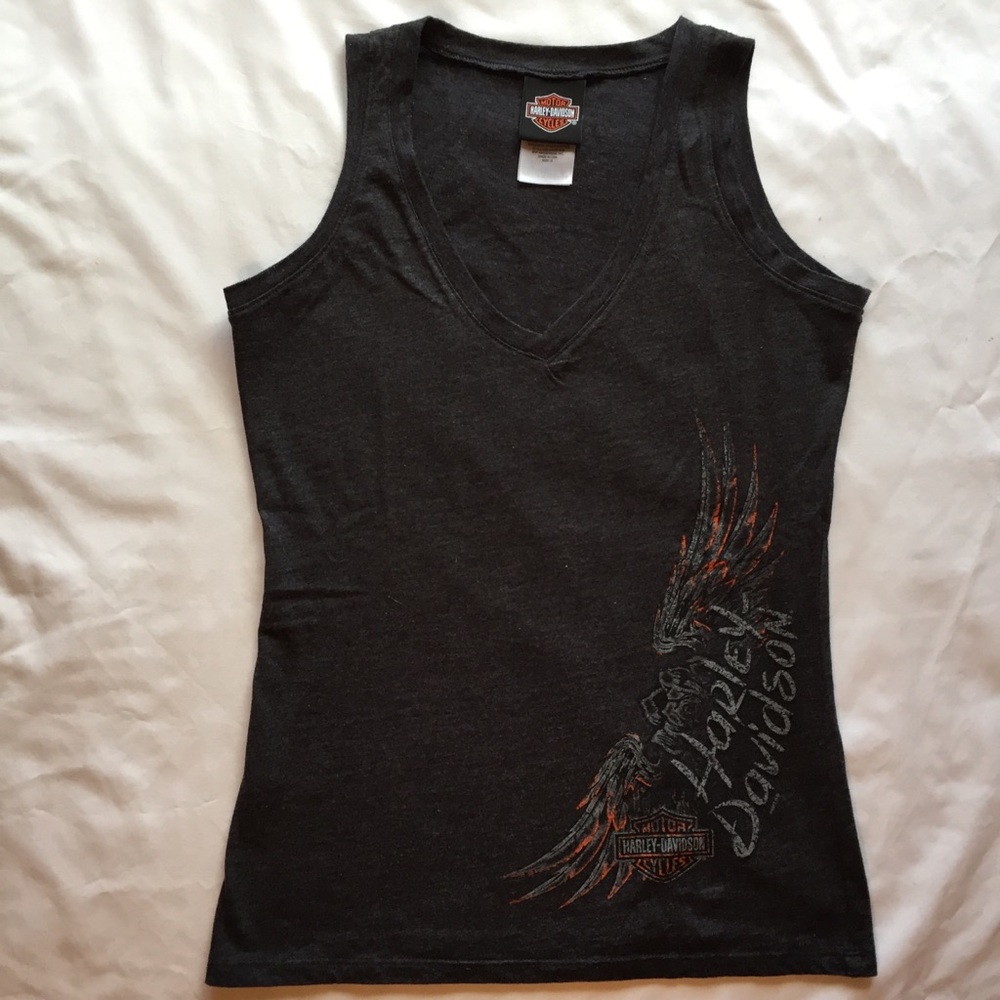 Harley Davidson Red Rock Las Vegas Muscle Shirt